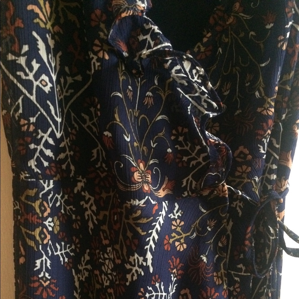 Maxi wrap dress